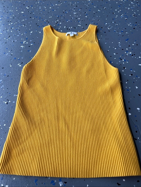 Banana Republic Tops - Banana Republic Ribbed Sleeveless Tank Top - Mustard